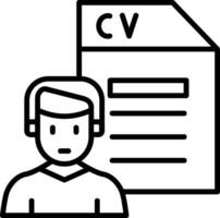 Resume Vector Icon