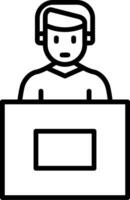 Interview Vector Icon