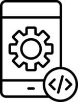 Mobile Development Vector Icon