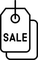 Sale Tag Vector Icon