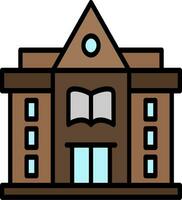 Library Vector Icon