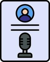 Record Vector Icon