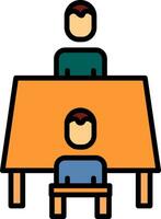 Interview Vector Icon