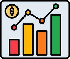 Stock Market Vector Icon