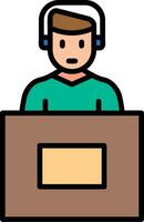 Interview Vector Icon