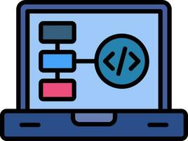 Flowchart Vector Icon