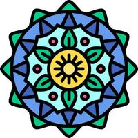 Mandala Vector Icon