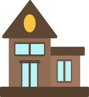 Bungalow Vector Icon