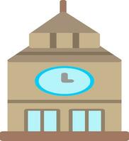 Clock Tower Vector Icon