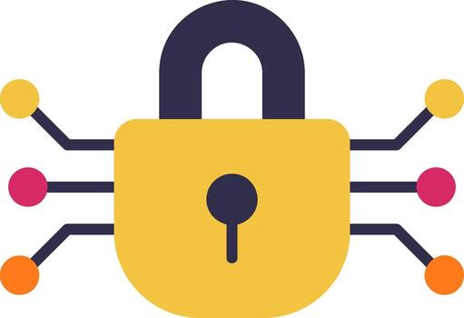 Data Encryption Vector Icon