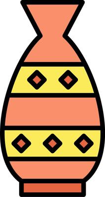 Vase Vector Icon