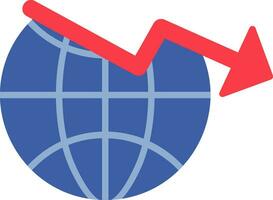 Economic Crisis Vector Icon