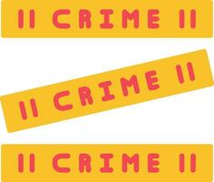 Crime Scene Vector Icon