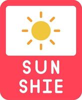 Sunshine Vector Icon