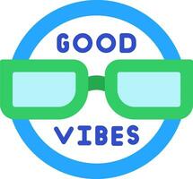 Good Vibes Vector Icon