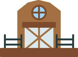 cowshed Vector Icon