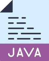 Java guión vector icono