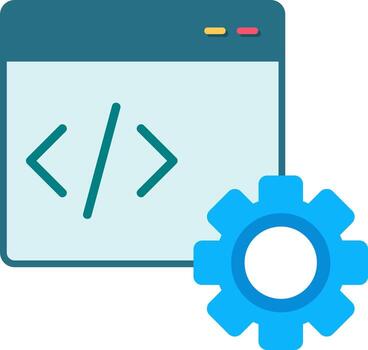 icono de vector de desarrollo