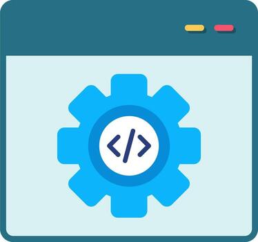 código mejoramiento vector icono