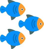 peces vector icono