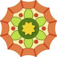 icono de vector de mandala