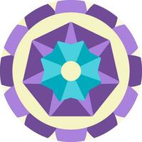 icono de vector de mandala