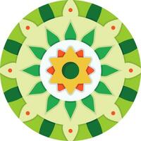 icono de vector de mandala