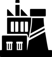 Factory Plant Vector Icon