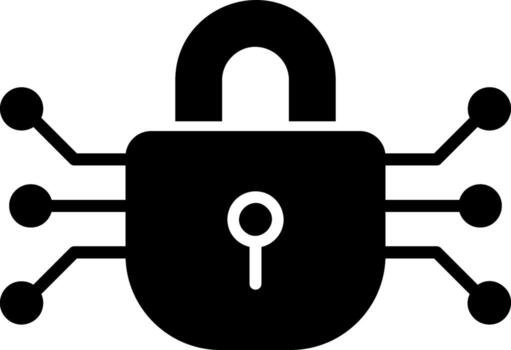 Data Encryption Vector Icon