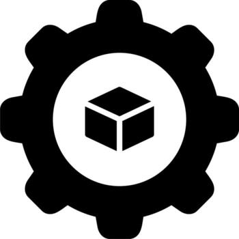 icono de vector de configuración