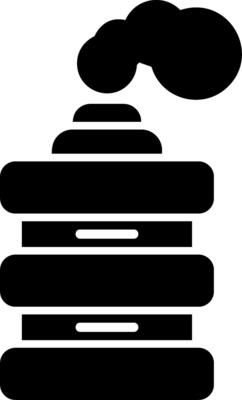 Tear Gas Vector Icon