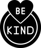 Be Kind Vector Icon