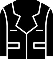 icono de vector de traje