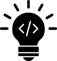 icono de vector de idea