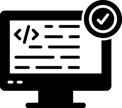 icono de vector de programación