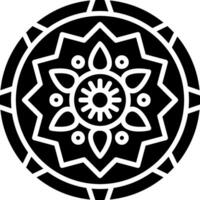 icono de vector de mandala