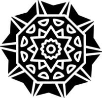 icono de vector de mandala