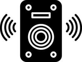 icono de vector de altavoz