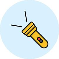 Flashlight Vector Icon