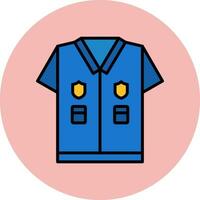 Police Uniform Vector Icon