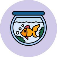 fish bowl Vector Icon