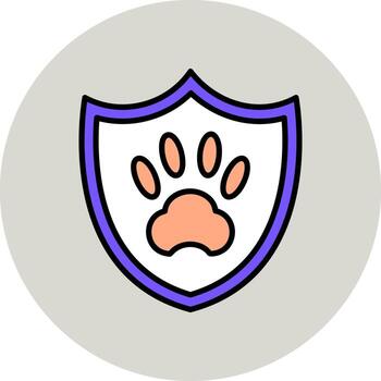 icono de vector de escudo