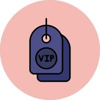 VIP oferta vector icono