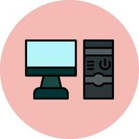Computer Vector Icon