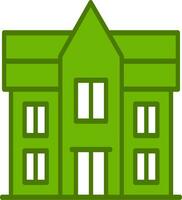 Mansion Vector Icon