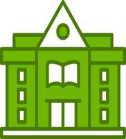 Library Vector Icon