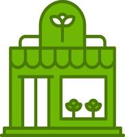 Flower Shop Vector Icon