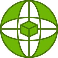Global Network Vector Icon