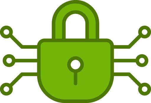 Data Encryption Vector Icon