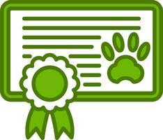 certificate Vector Icon